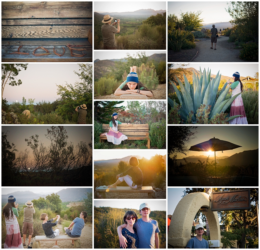 Sunset and then Moon rise on the full Sturgeon Moon from up on Mediation Mount after dinner at Caleb's favorite Mexican Restaurant... &nbsp;perfection. &nbsp;