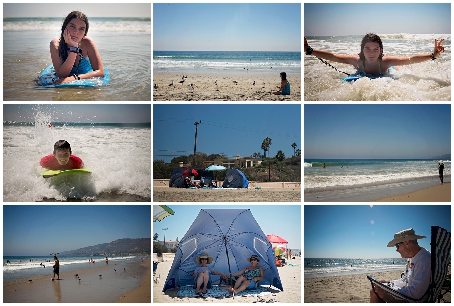 Zuma Beach is perhaps beach perfection. &nbsp;Huge waves, soft sand, clear water, lots of sunshine. What more can you want in a beach day?