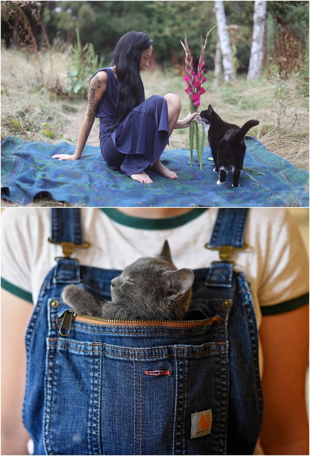 Lili Love top image, Phyllis Meredith bottom image